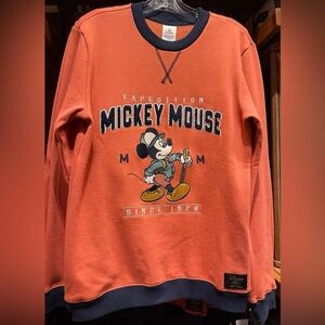 Disney Parks Expedition Mickey Mouse Sweatshirt By Bret Iwan
